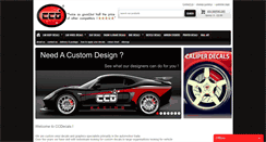 Desktop Screenshot of ccdecals.com